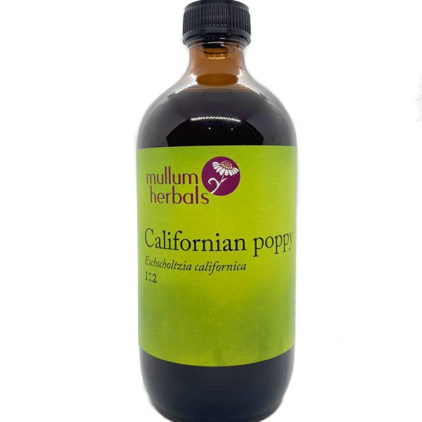 Californian Poppy 1:2 Organic Herbal Tincture
