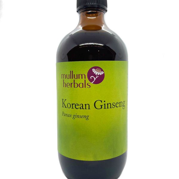 Korean Ginseng 1:2 Organic Herbal Tincture
